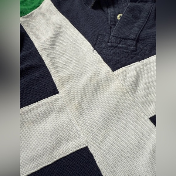 Polo Ralph Lauren Rare Big Pony Polo Shirt Short Sleeve White Boys Size 4T - Picture 4 of 6